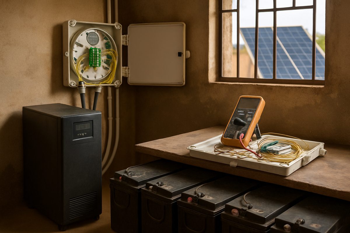 Énergie, télécoms et contraintes locales