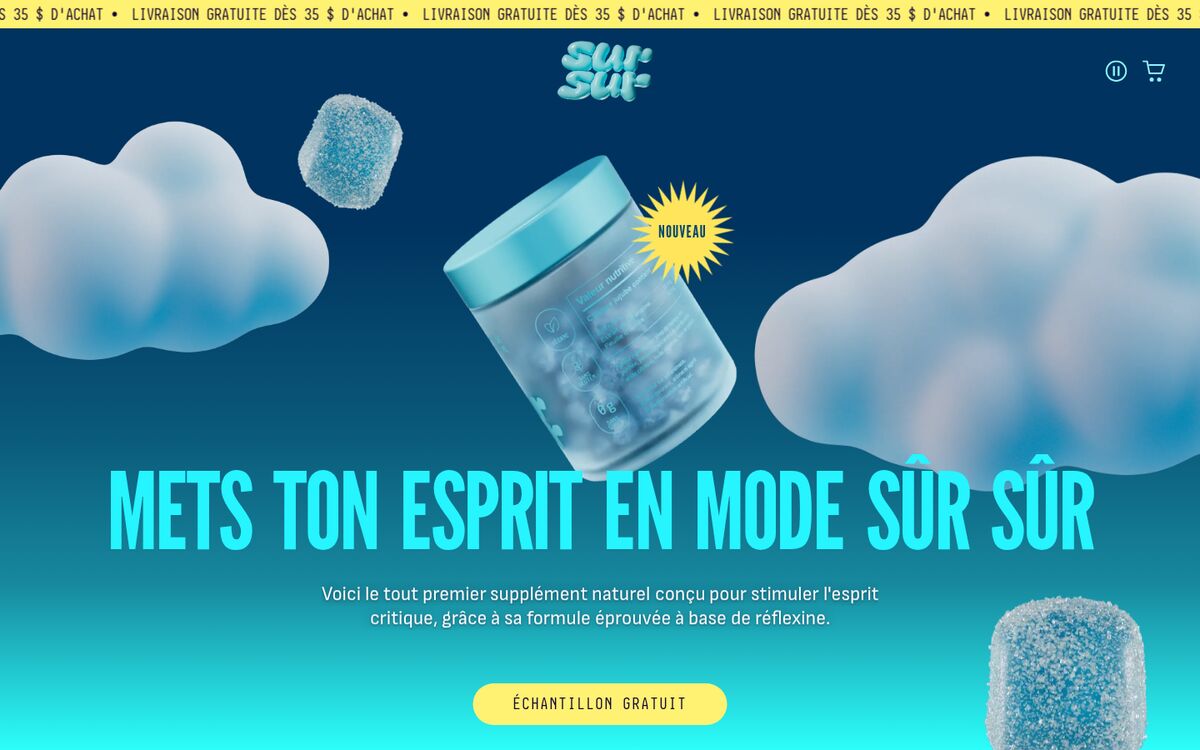 Page d'accueil de SUR SUR — Elections Quebec